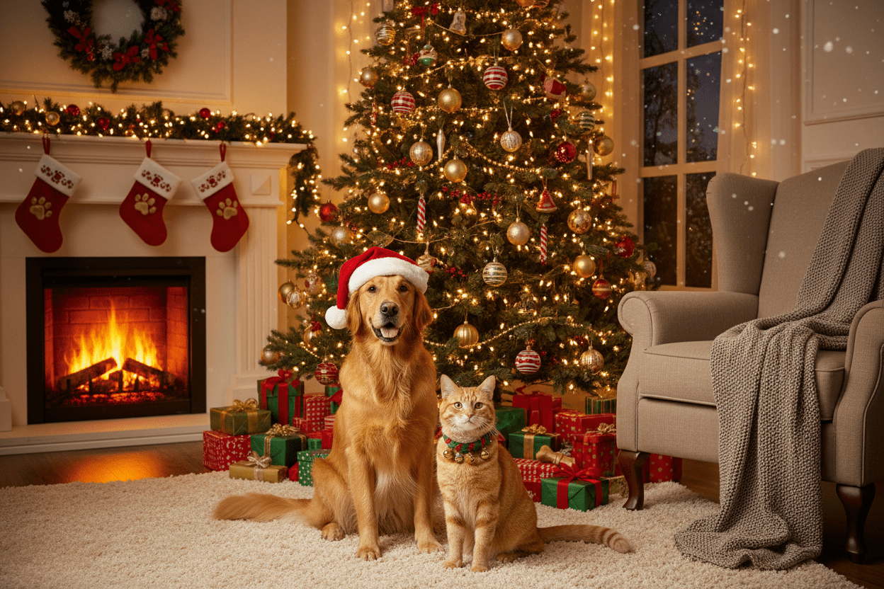Feestdagen en huisdieren: zo blijft het veilig en gezellig - Diergigant