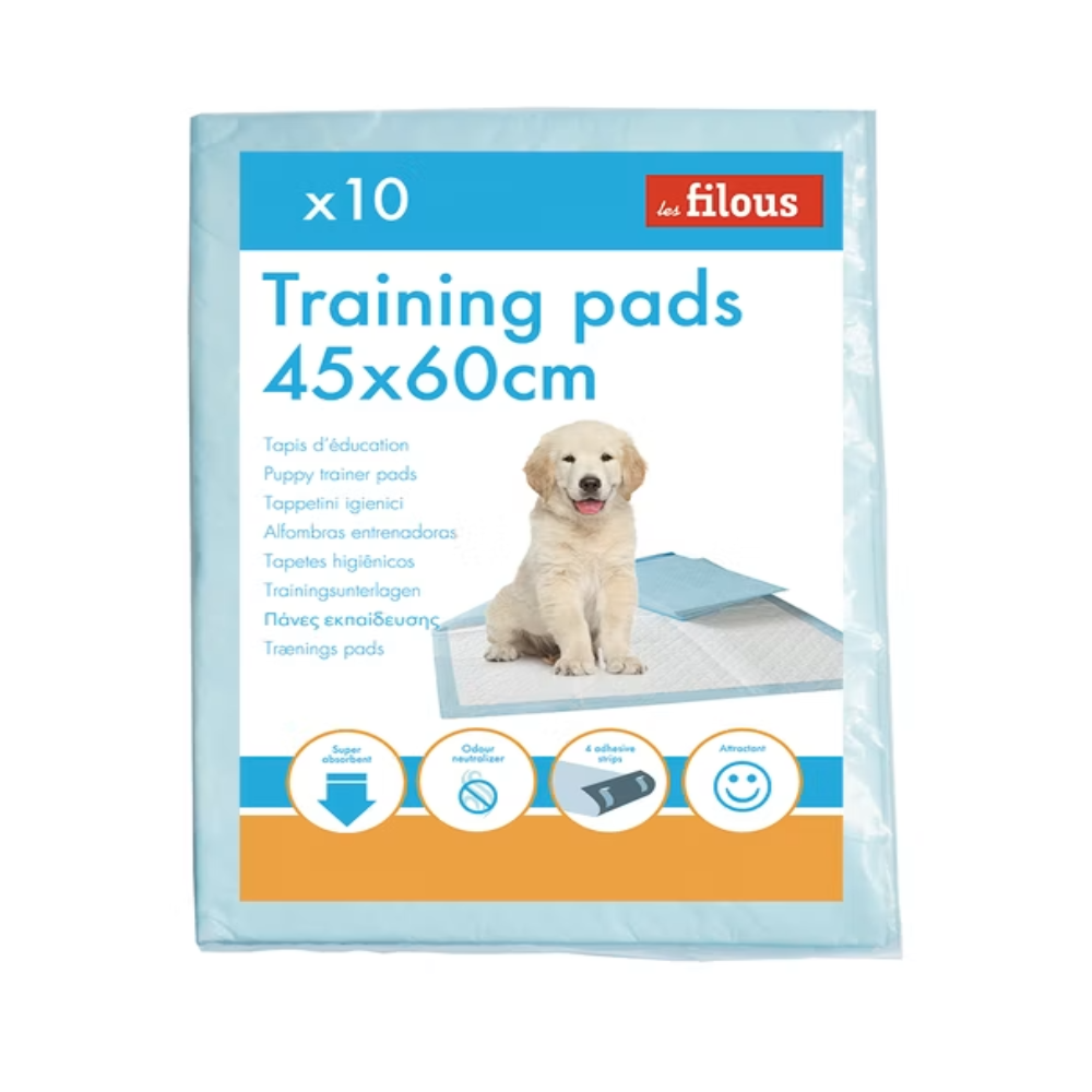 Les Filous - Trainingpads - Super absorberend - 45x60cm - 10 x 12stuks