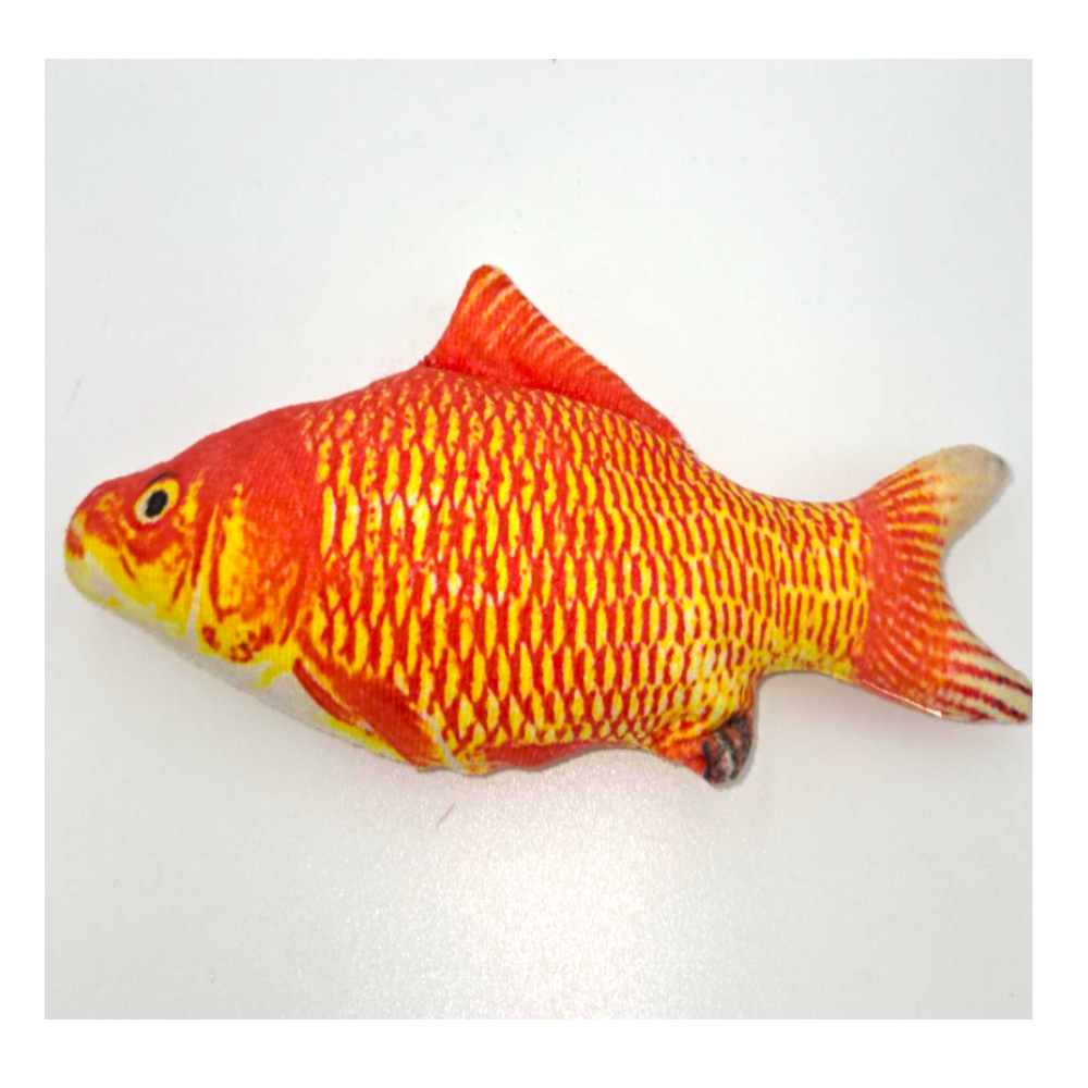 MaxxPro - Cuddle Goldfish - Cat Toy - 19cm