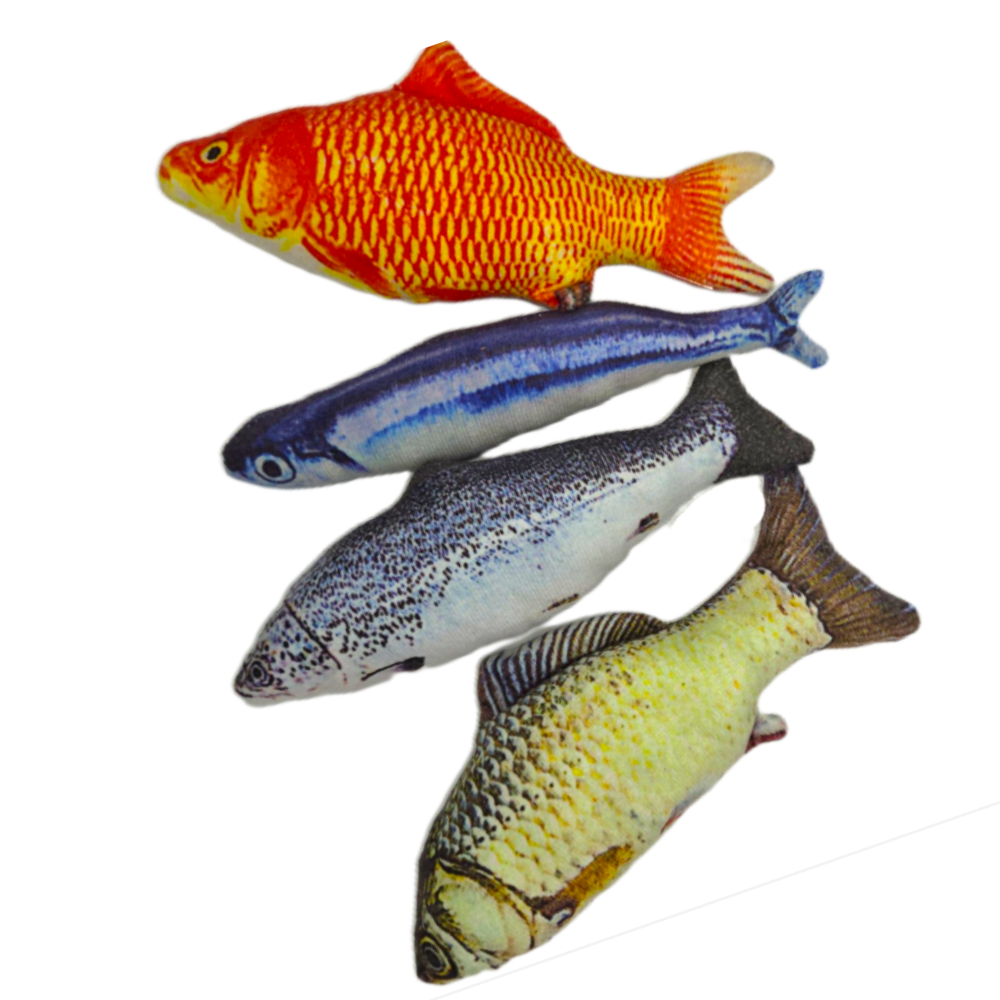 MaxxPro - Cuddle Goldfish - Cat Toy - 19cm