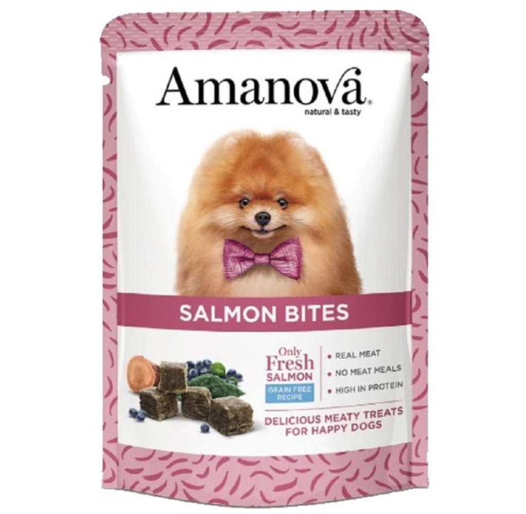 Amanova - Salmon Bites - 100 gram