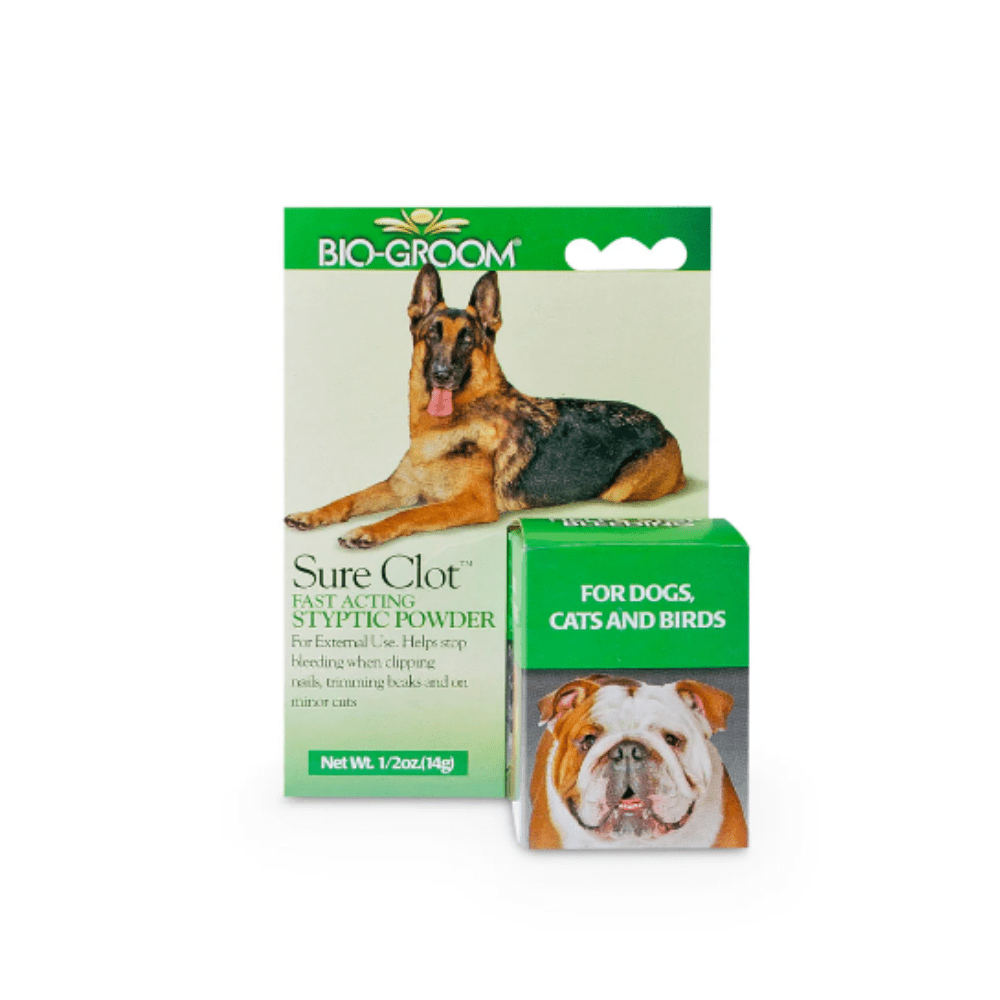 Bio Groom - Sure Clot Styptic Powder - Aide rapide pour les plaies coupées et les ongles ! 🌟🐾