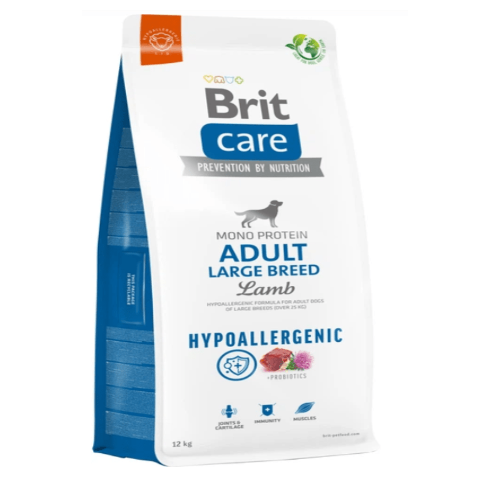 Brit Care - Hypoallergenic - Adult - Large Breed - Lam - 12 kg - Diergigant