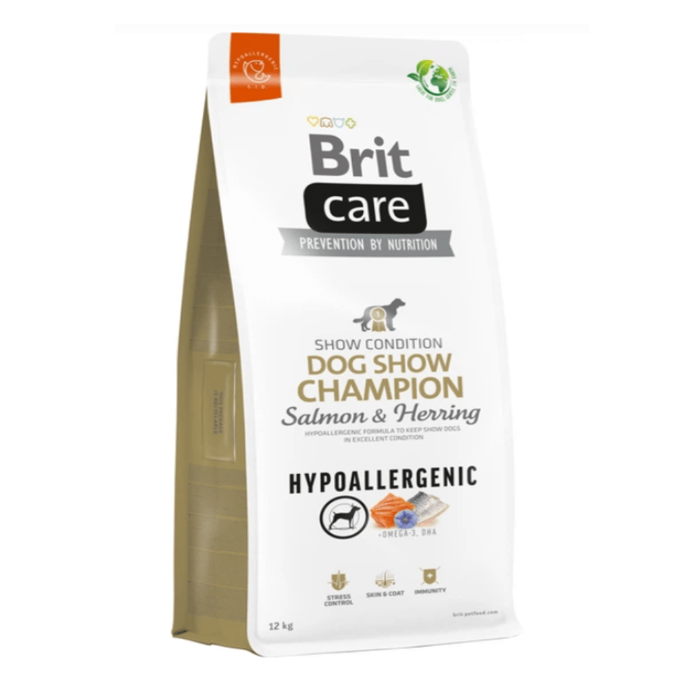 Brit Care - Hypoallergenic - Dog Show Champion - Zalm & Haring - 12 kg - Diergigant