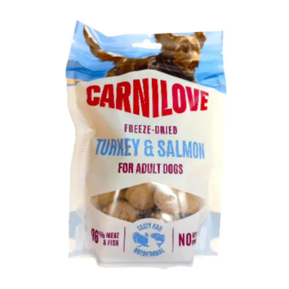 Carnilove - Friandise lyophilisée - Dinde & saumon - 60gr