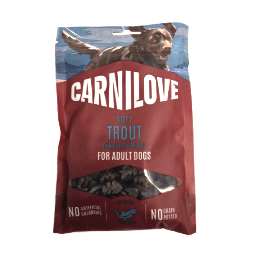 Carnilove - Zachte Snack - Forel & Dille - Graanvrij - 200g