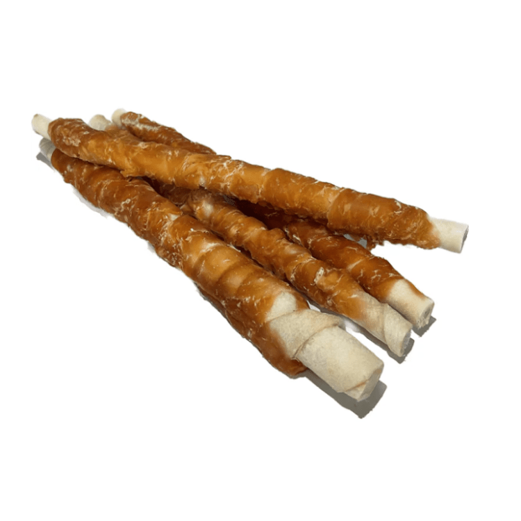 Chikko Quality - Buffalo Skin Chicken Sticks - 12 cm