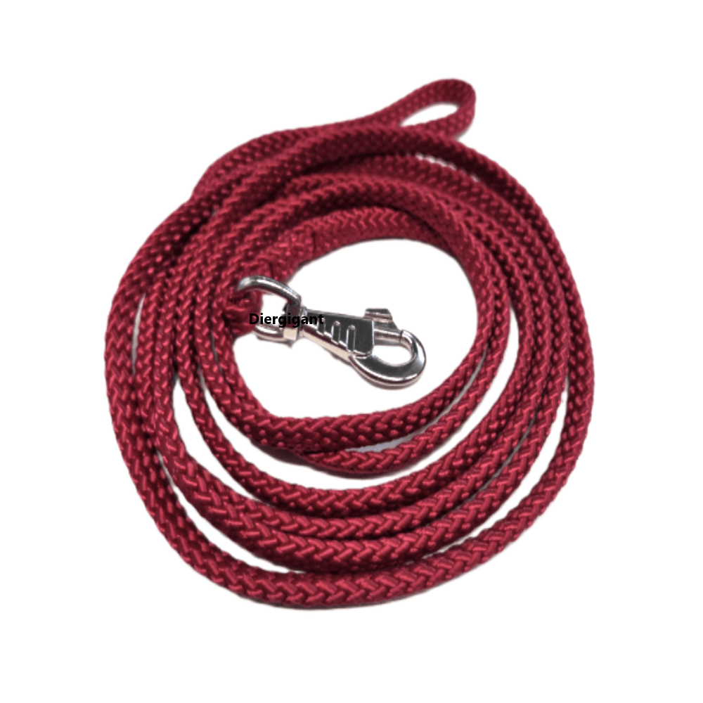 Chikko Quality – pleciona smycz treningowa – czerwona – 3 metry