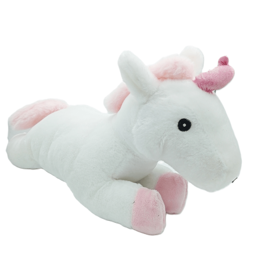 Chikko Quality - Zachte Pluche Eenhoorn Knuffel - Wit/Roze