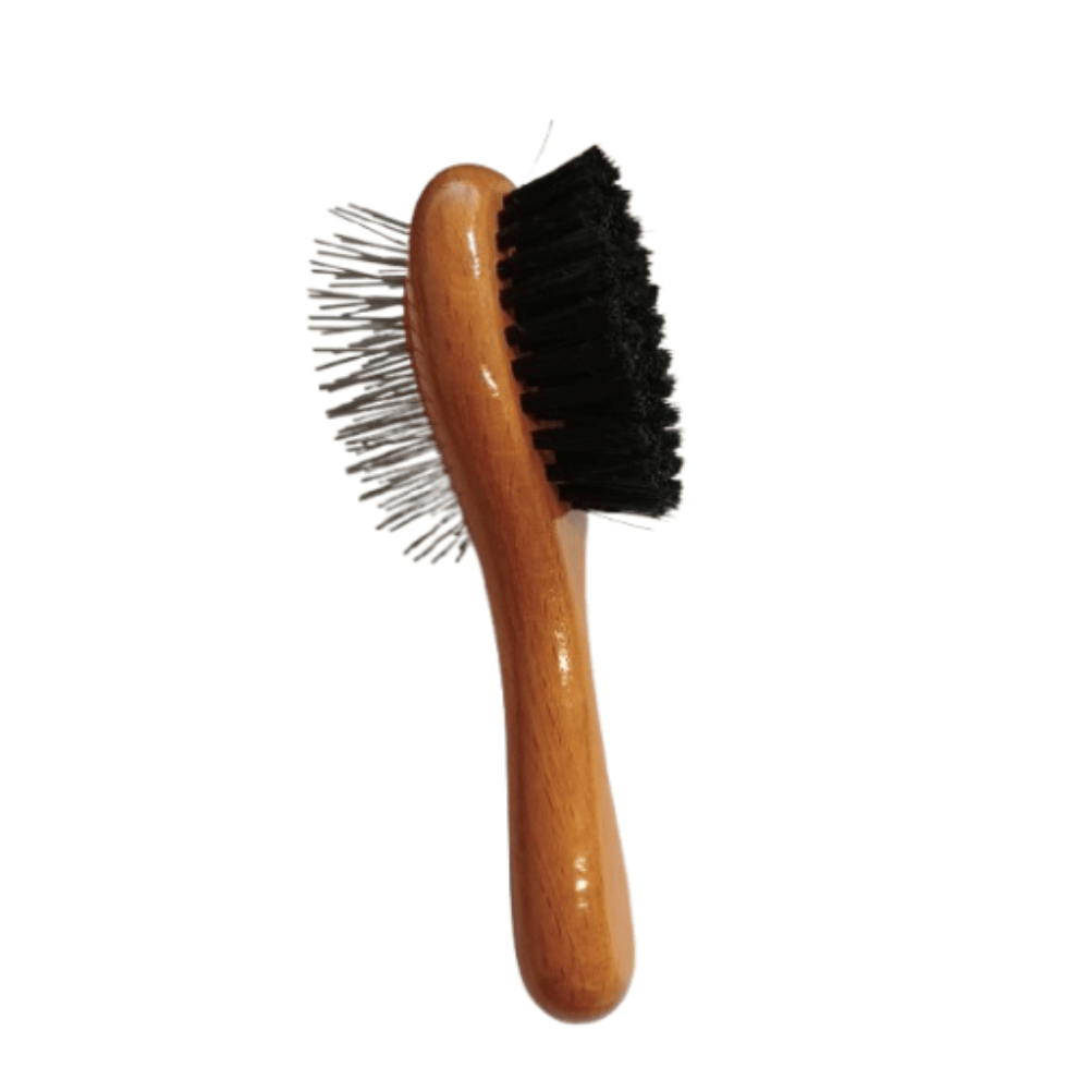 Chikko Quality - Houten Dubbelzijdige Borstel - 17 cm