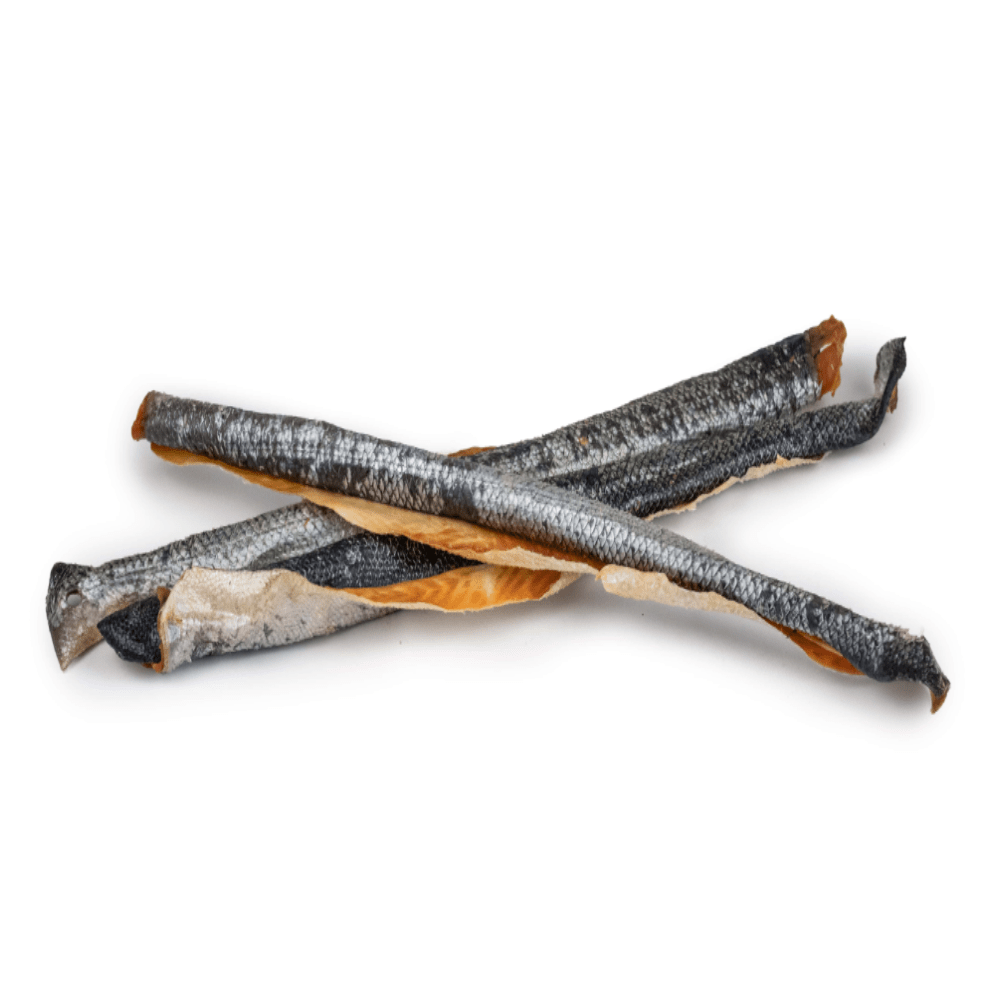 Chikko Quality - Koudgerookte Zalmhuid met Vlees - Kauwsnack