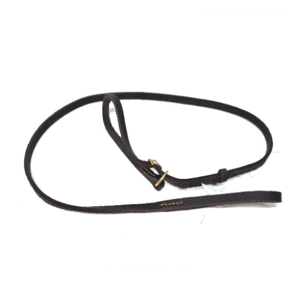 Chikko Quality - Lederen Showlijn - Donkerbruin - 6mm x 120cm