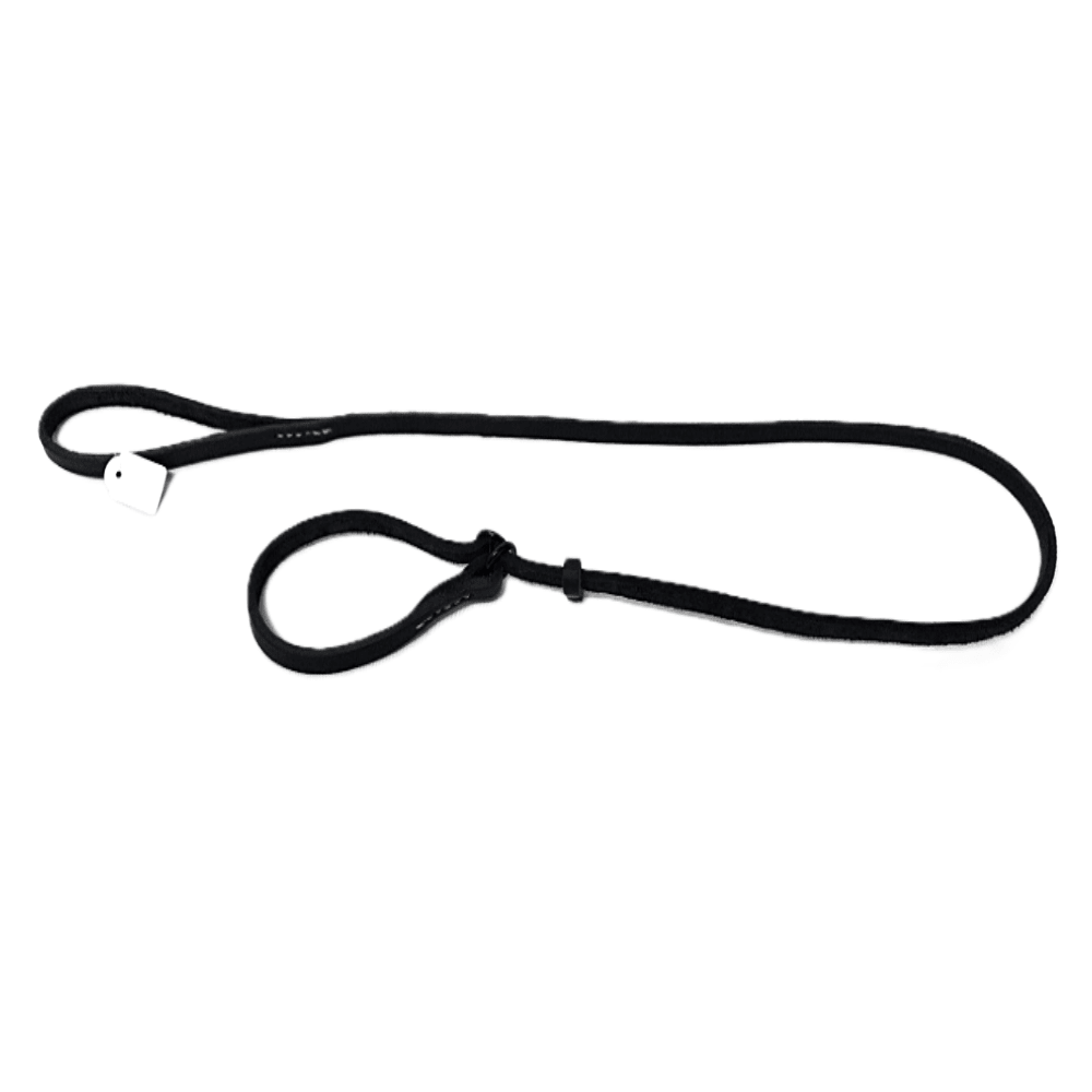 Chikko Quality -  Lederen Showlijn - Zwart - 8mm x 120cm