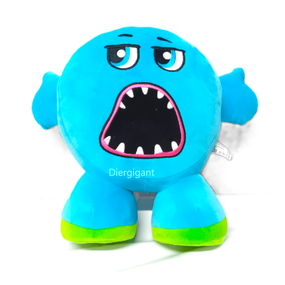 Chikko Quality - Pluche - Honden Speeltje - Blauw/groen - 29 cm