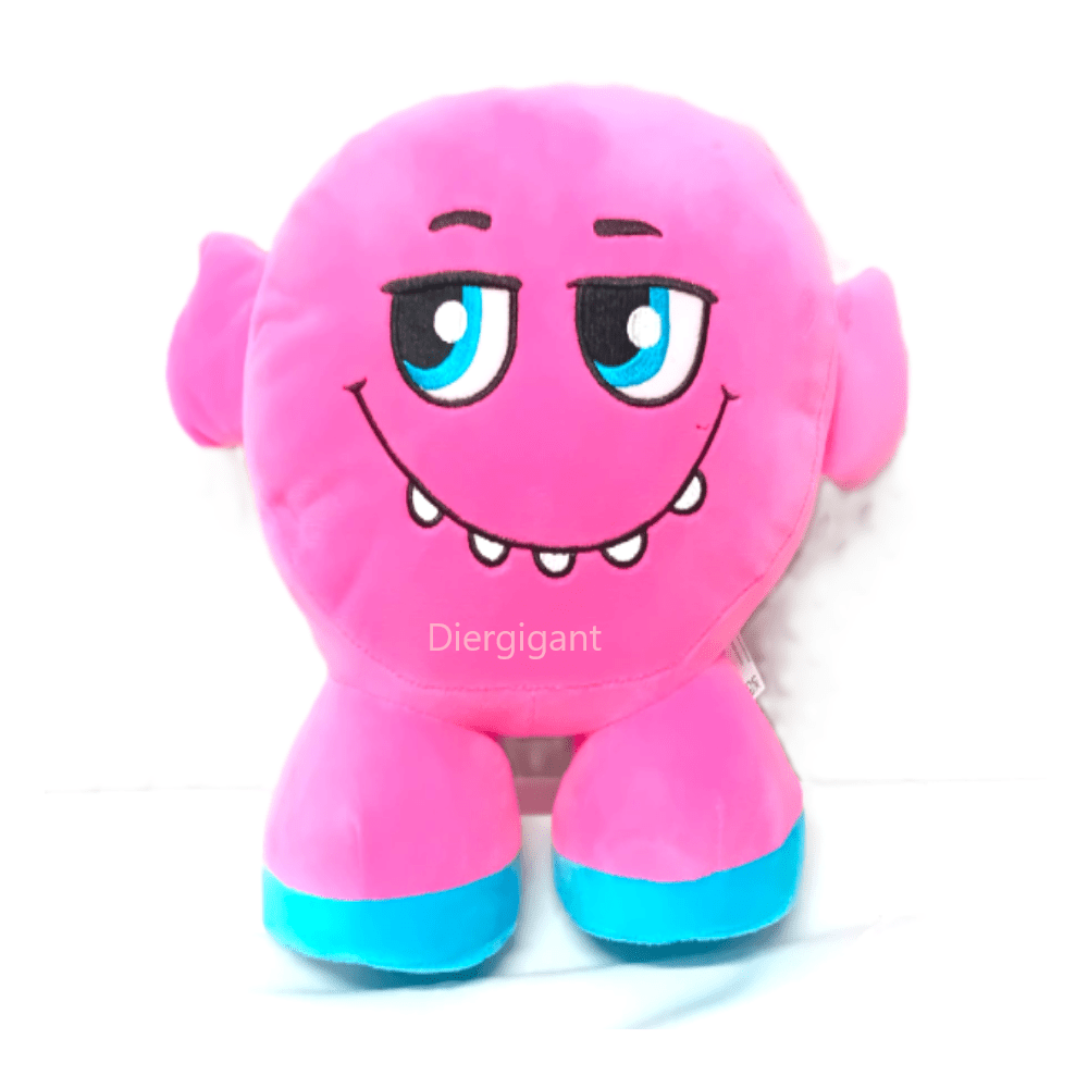 Chikko Quality - Pluche - Honden Speeltje - Roze/blauw - 29 cm