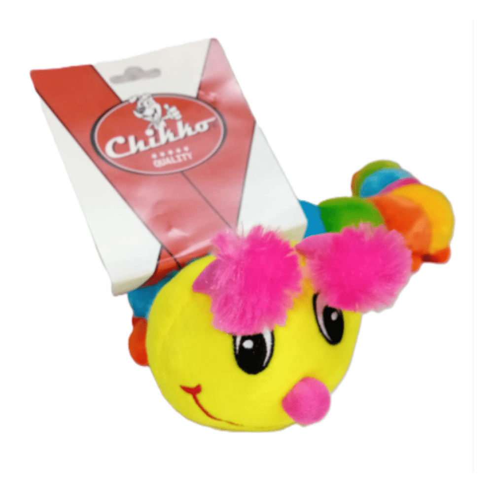 Chikko Quality - Regenboog Rups - Mega Knuffelplezier - 1,10m - Diergigant