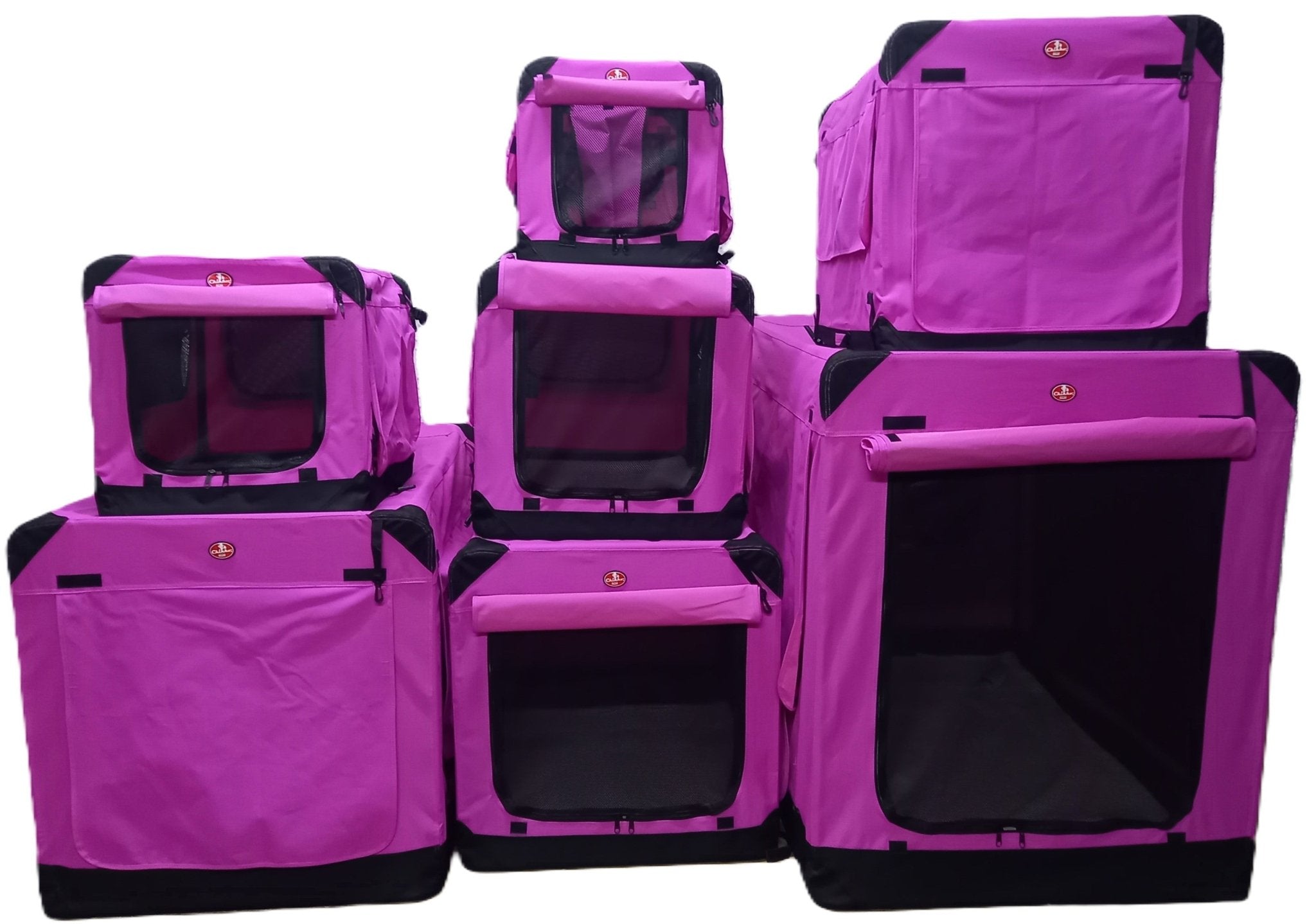 Chikko Kvalitet - Blød bænk - Sammenklappelig bænk - Fuchsia - 4XL - 122x79x79 cm