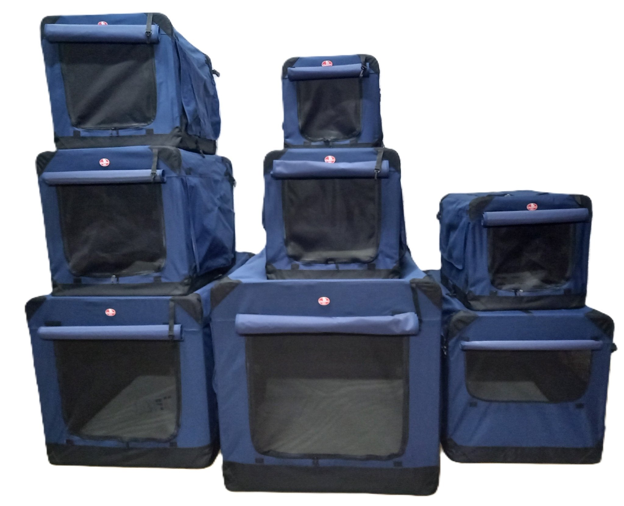 Chikko Quality Softbench - Opvouwbare Hondenbench - Navy Blauw - 4XL - Diergigant