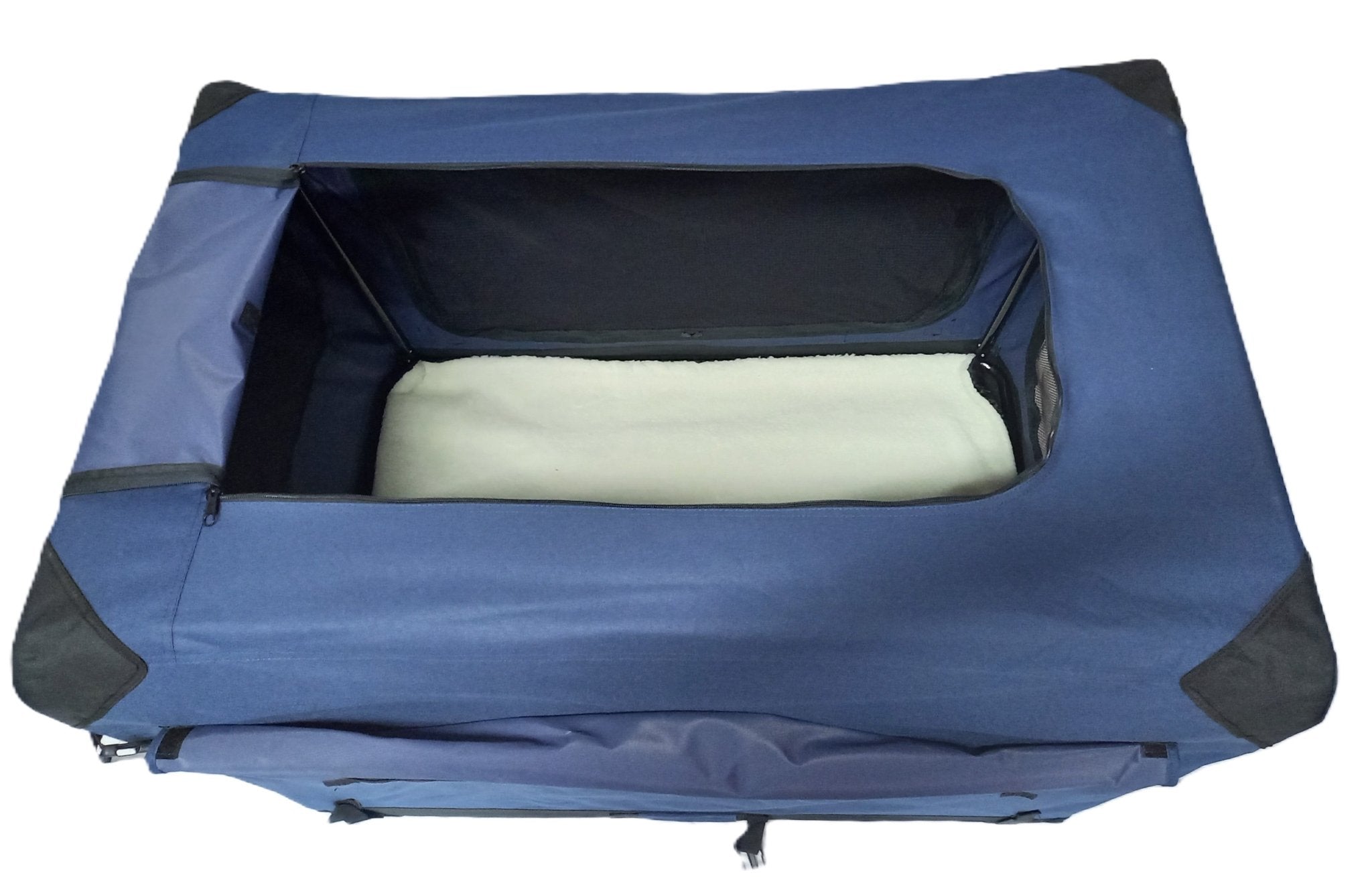Chikko Quality Softbench - Opvouwbare Hondenbench - Navy Blauw - 4XL - Diergigant