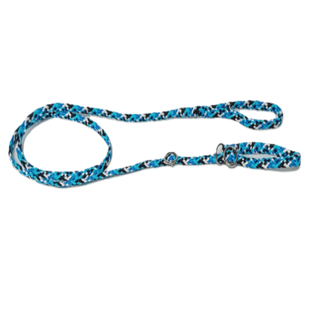 Chikko Quality - Linka wędkarska z podwójnym zatrzaskiem - Niebiesko/biało/czarna - 165cmx10mm