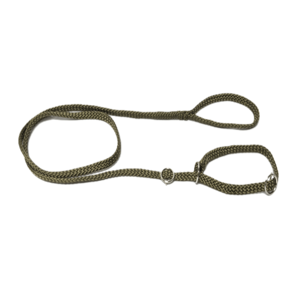 Chikko Quality - Linka wędkarska z podwójnym zatrzaskiem - Kaki - 165cmx10mm