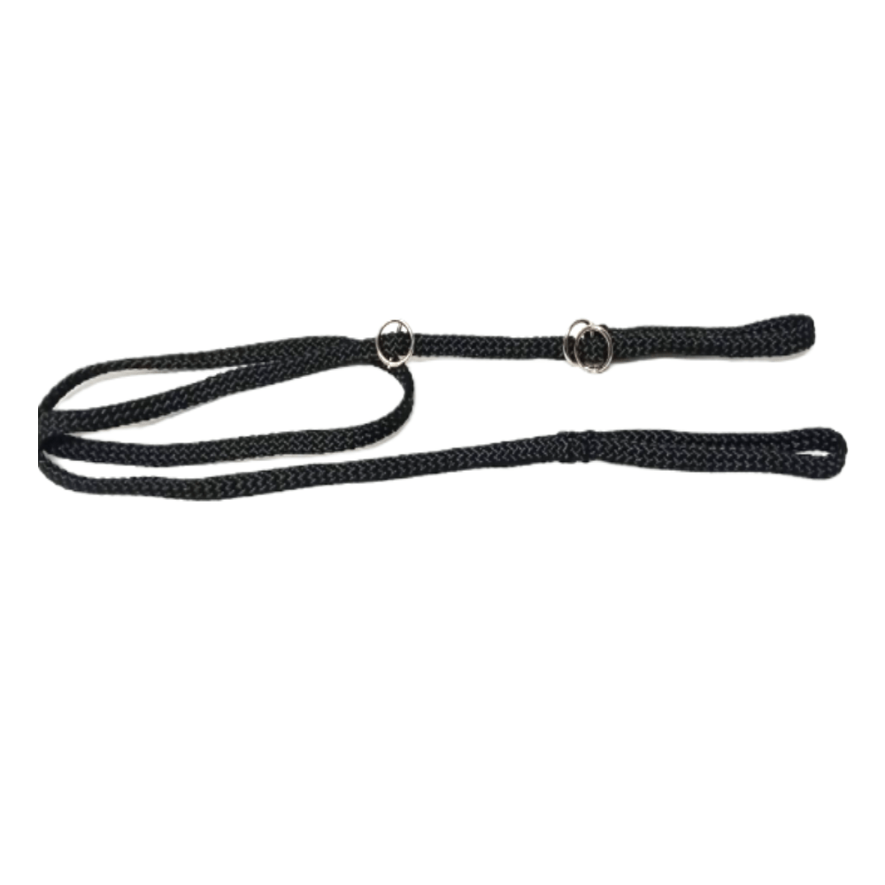 Chikko Quality - Linka wędkarska z podwójnym zatrzaskiem - Czarna - 165cmx10mm