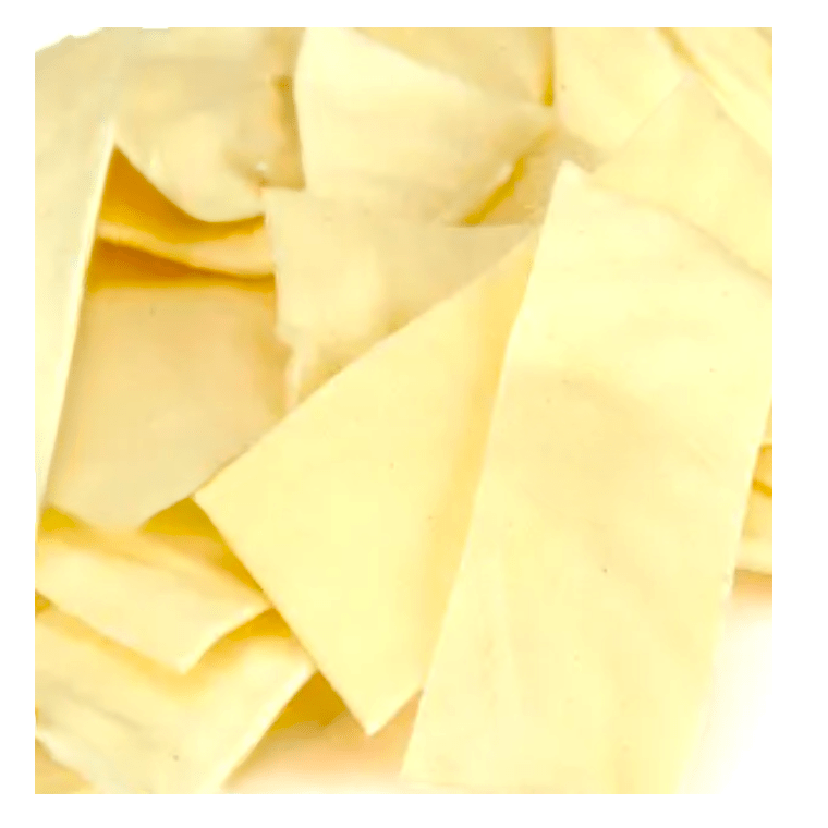 Chikko Kvalitet - Hvid Råhuds Chips - Stor - 500 gram