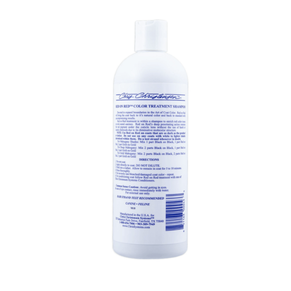 Chris Christensen - Systems Red on Red Shampoo - 473 ml - Diergigant