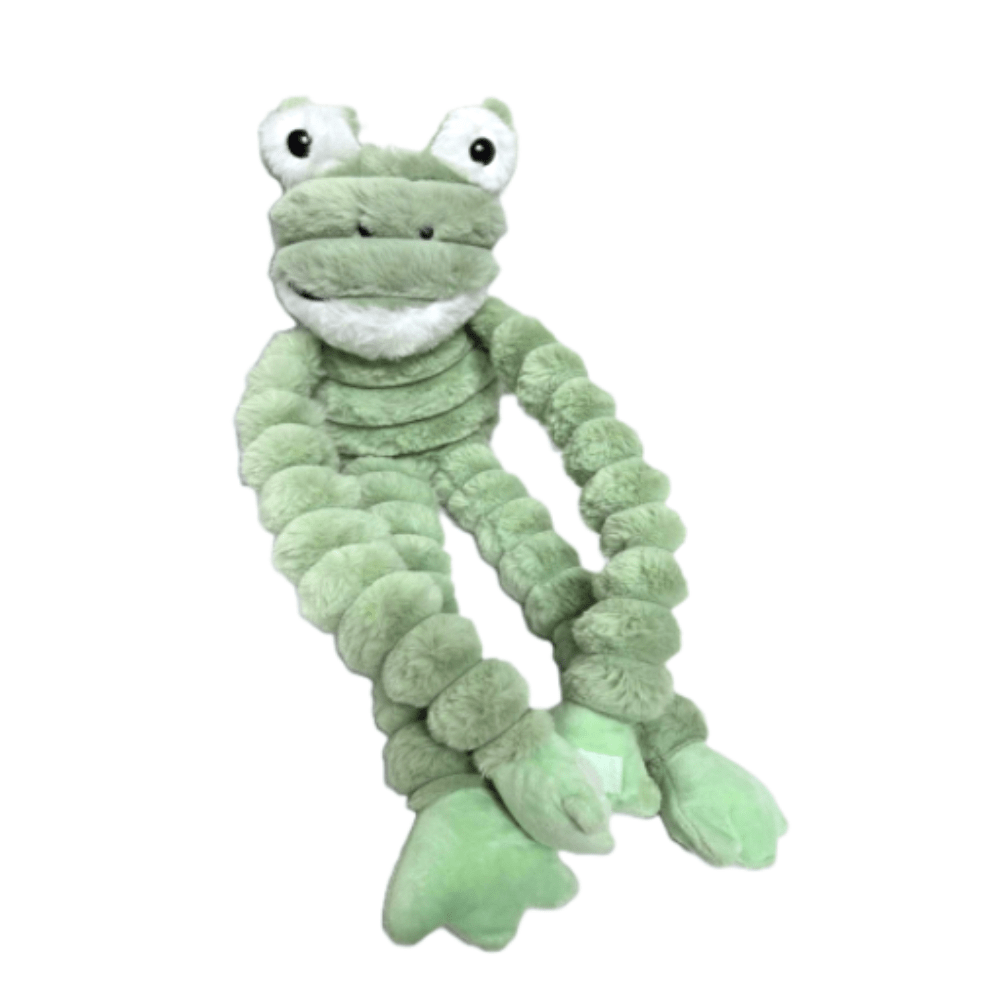 DeBoon - Żaba - Zabawka dla psa - Pluszowa - Piszczy i szeleszczy - 90 cm