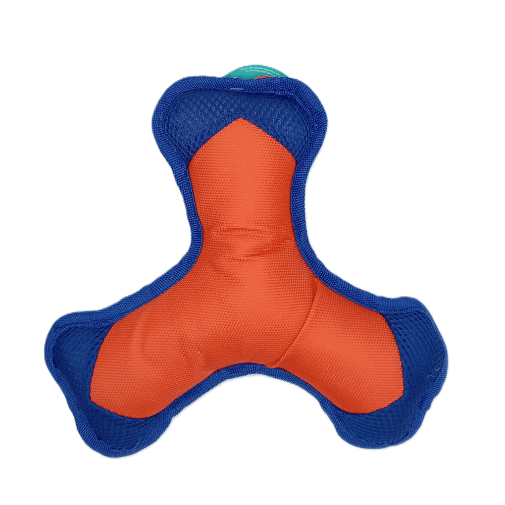 Dogs Collection - Drijvend Hondenspeeltje - Oranje/Blauw