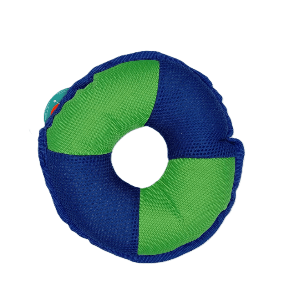 Dogs Collection - Drijvend Hondenspeeltje Rond - Groen/Blauw