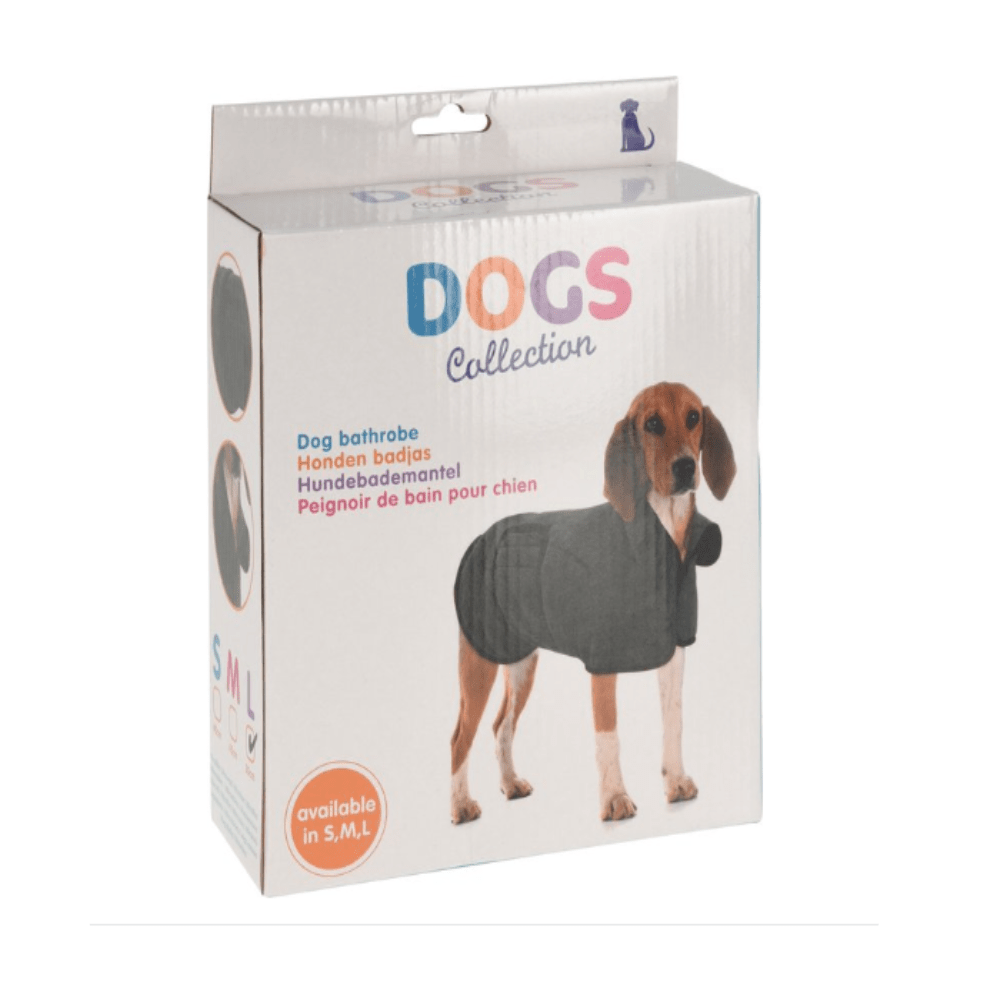Dogs Collection - Superabsorberende hondenbadjas - M & L