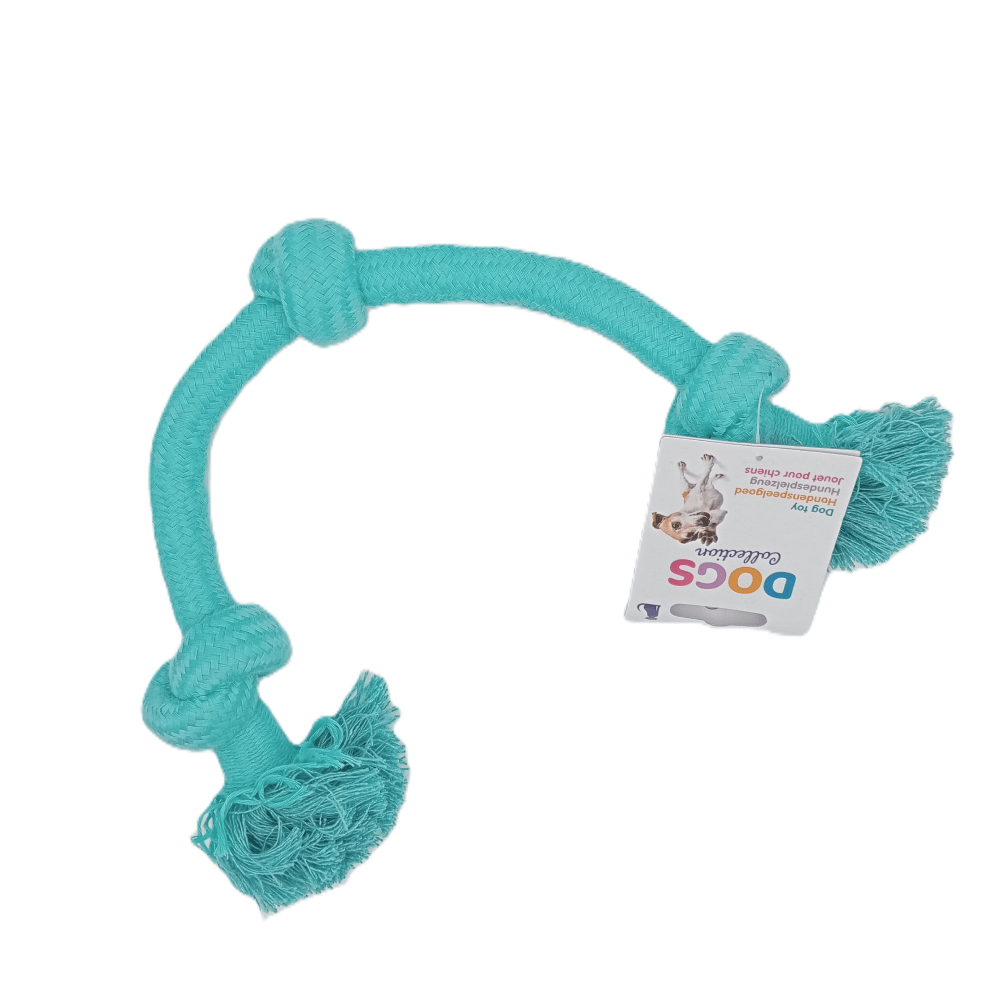 Dogs Collection - Katoenen Knooptouw voor honden – 3 kleuren - 45 cm - Diergigant