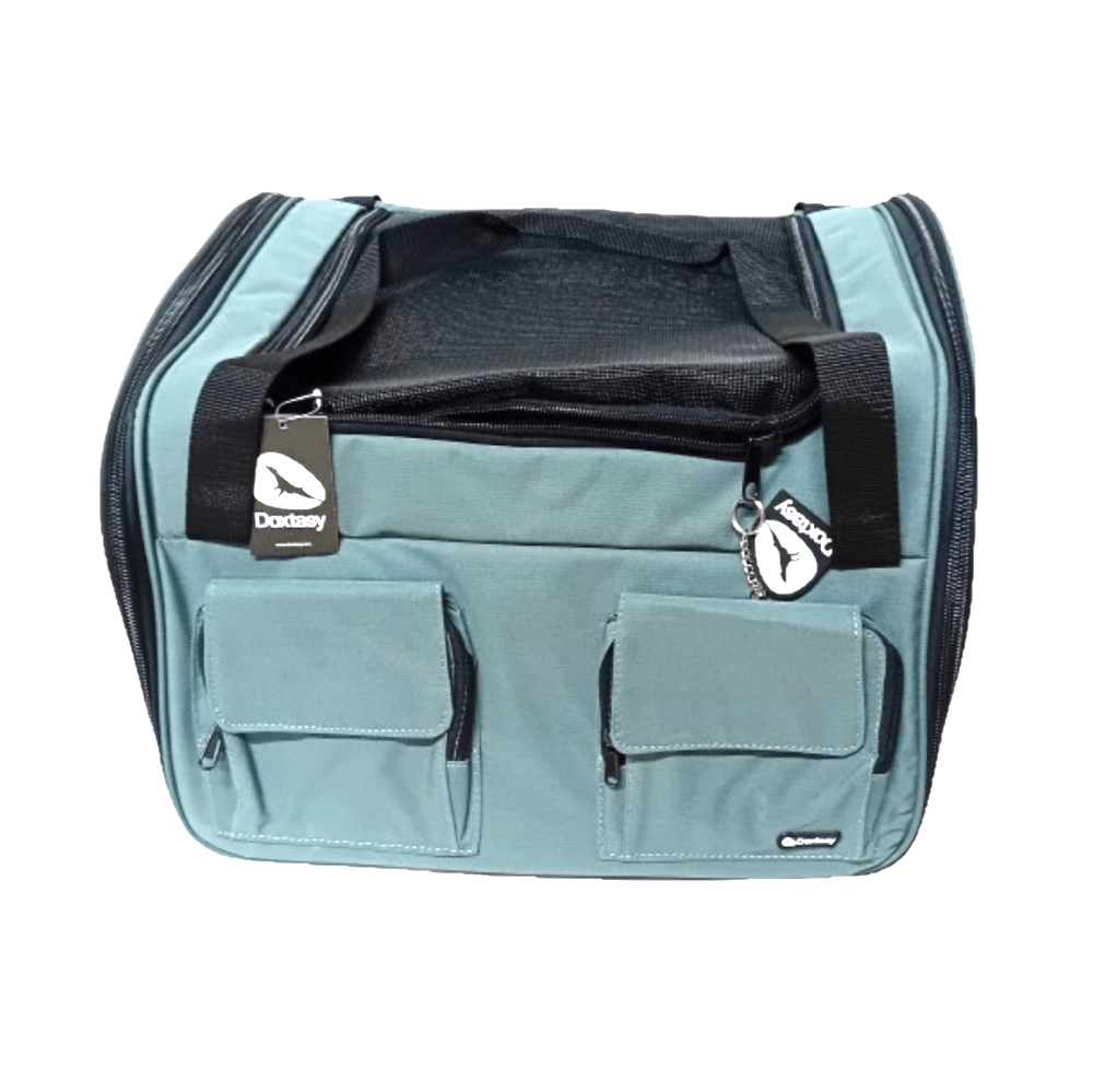 Doxtasy Fotelik Samochodowy - Psy i Koty - Szary - do 15 kg