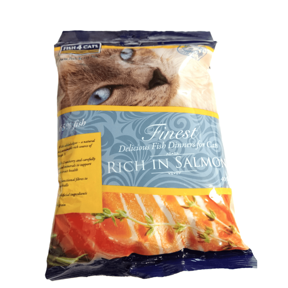 Fish4Cats - Delicious Fish Meal for Cats with Salmon - 400 grams