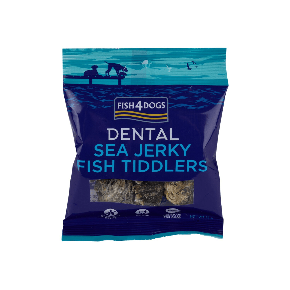 Fish4dogs Sea Jerky Dog Treats Fish4Dogs Dental Sea Jerky's For
