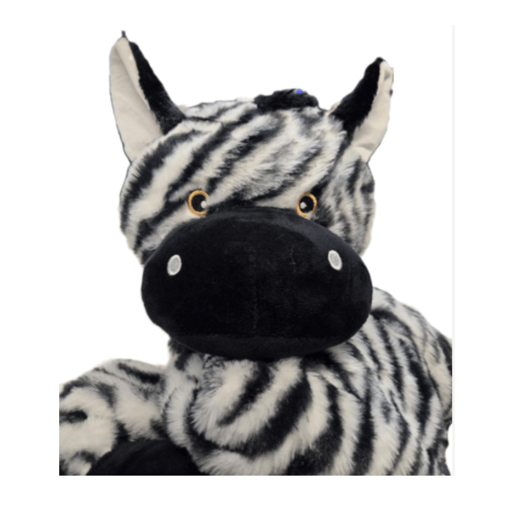 Flamingo - Zira Zebra - Plyshundelegetøj med Pivefunktion - 100 cm