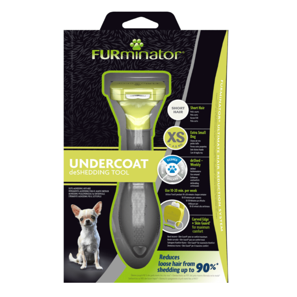 FURminator - narzędzie do usuwania podszerstka - krótkie włosy - psy - XS