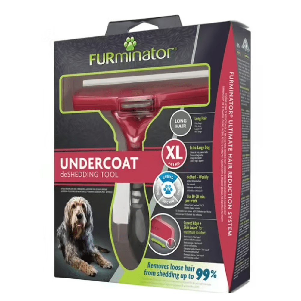 FURminator - narzędzie do usuwania podszerstka - długie włosy - psy - XL