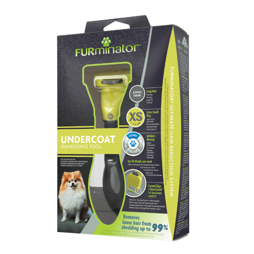 FURminator - narzędzie do usuwania podszerstka - długie włosy - psy - XS