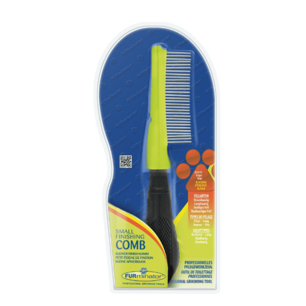 FURminator - Finishing Kam voor Lang- en Ruwharige Honden - Small