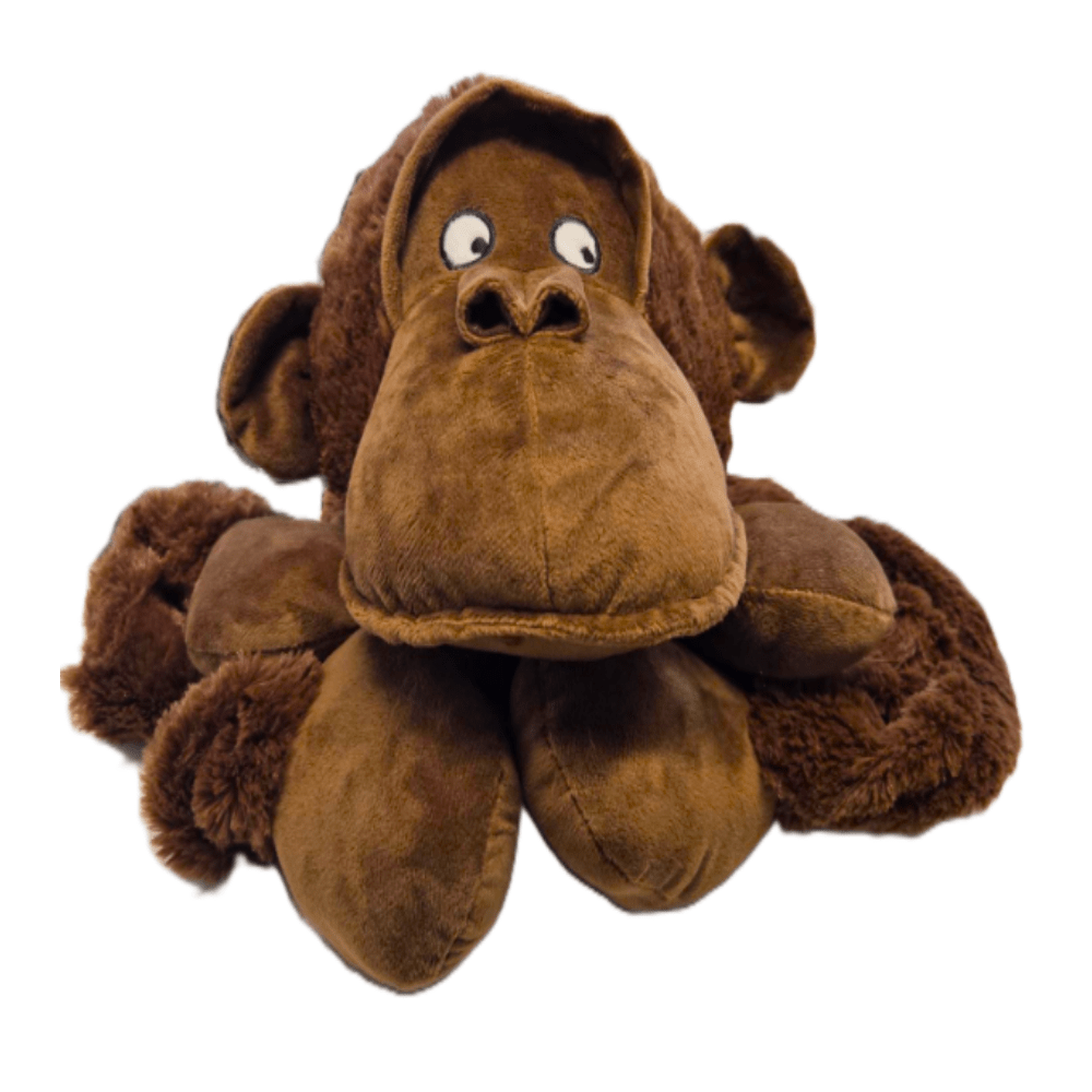 HS Madina Aap - Plysdyr til hund med piv - Uden fyld - 106 cm