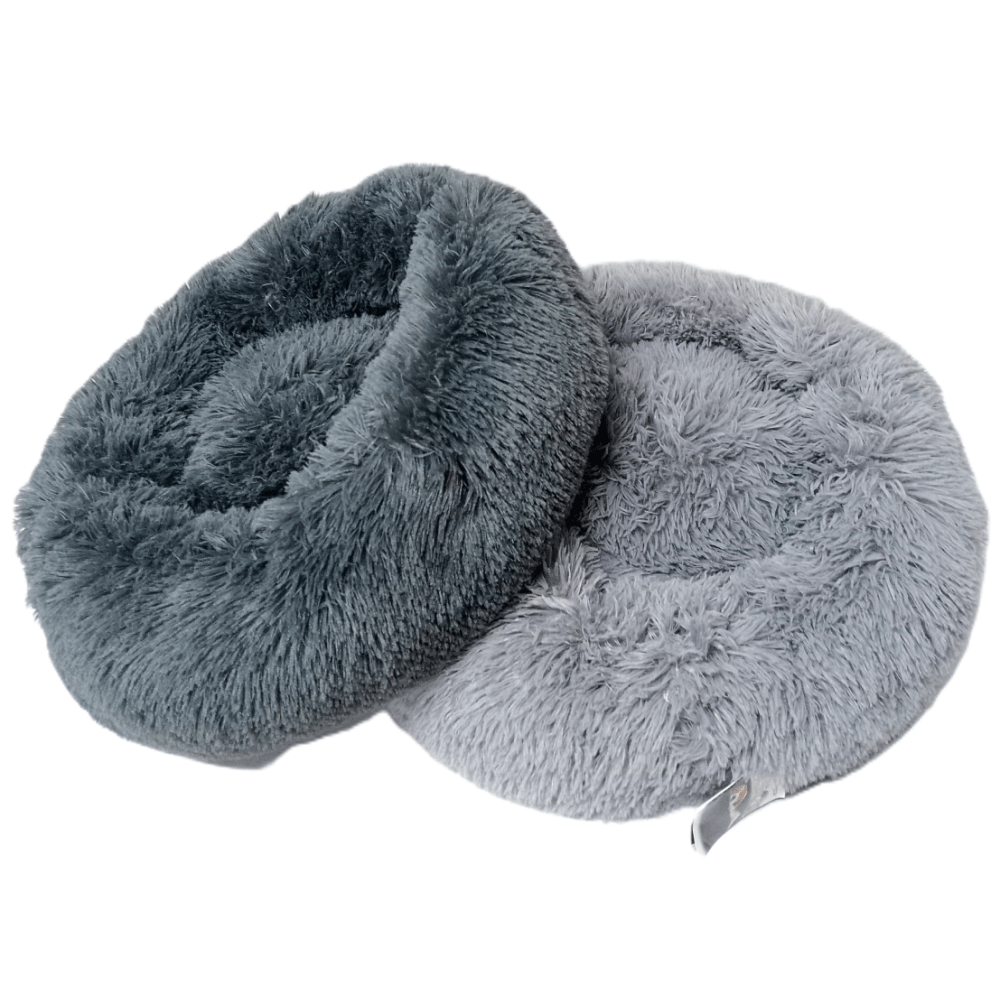 HSP - Fluffy Honden - en Kattenkussen - Donkergrijs - 50 cm - Diergigant