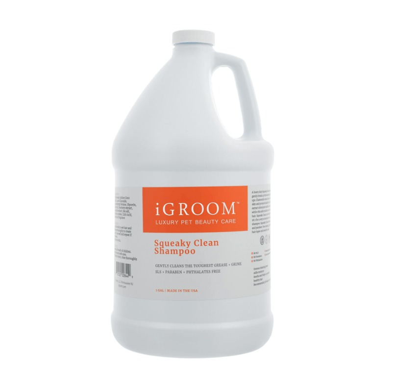 iGroom - Squeaky Clean Shampoo - Heavy Duty - Zachte shampoo - 3.8L