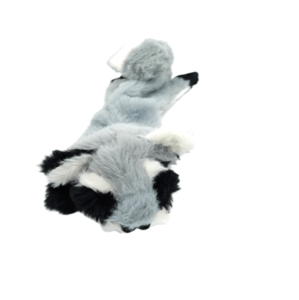 Kengz - Flatties Knuffels - Zachte Speel- en Slaapmaatjes - Wasbeer - 42cm