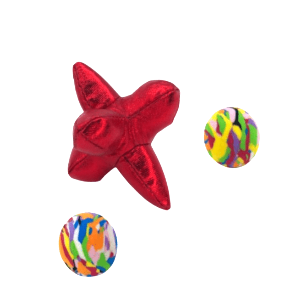 KONG - Jacks Active - Katteurt Legetøj - Sæt med 3