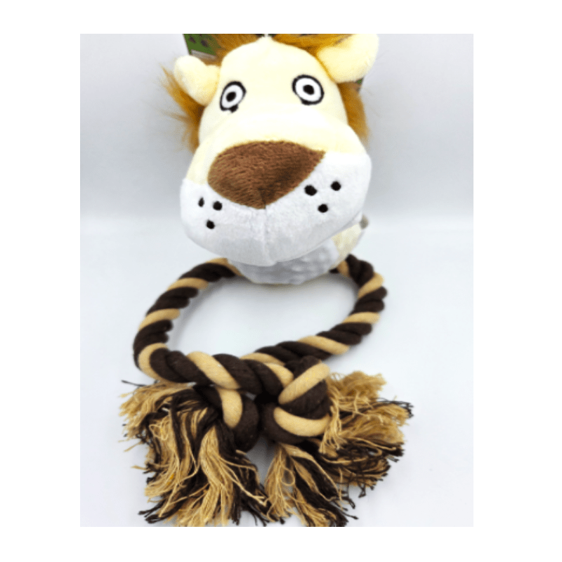 Maxx Pro - Dog Toy - Plush, Ball & Tug Rope - Durable - 35cm