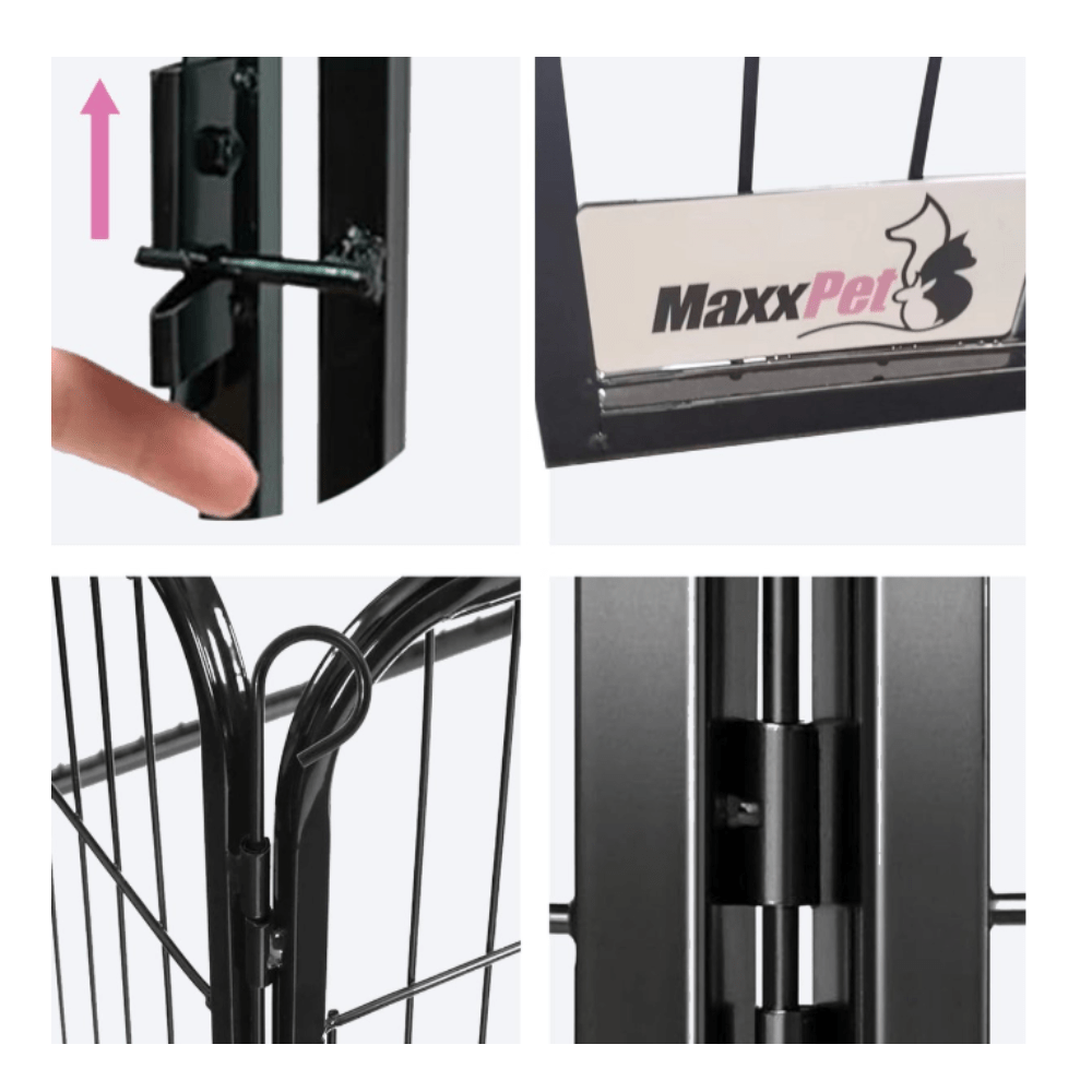 MaxxPet - Puppyren - Stevig & Veilig - Speelren voor Puppy’s - 60cm - Diergigant