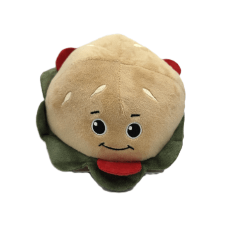 MaxxPro - Hondenspeeltje - Hamburger - Uniek & duurzaam - 22cm