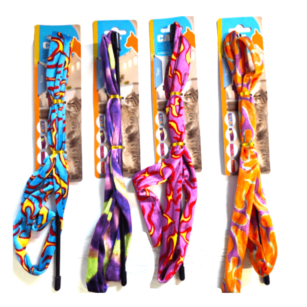 MaxxPro - Kattenhengel - Interactief speeltje - Oranje - 32 cm - Diergigant